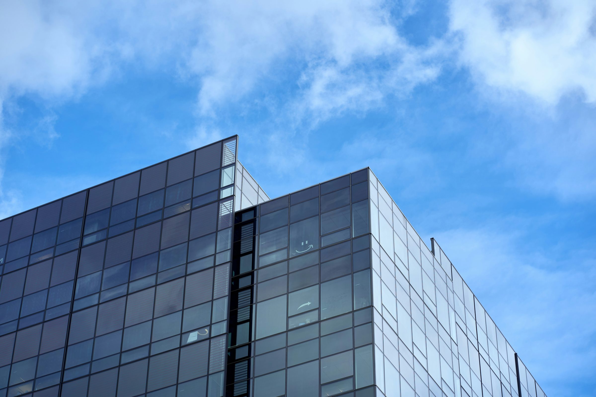 Modern corporate building